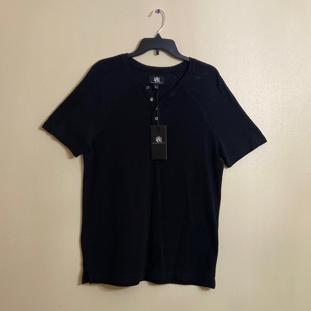 Rock & Republic Slubbed Henley Men’s Shirt